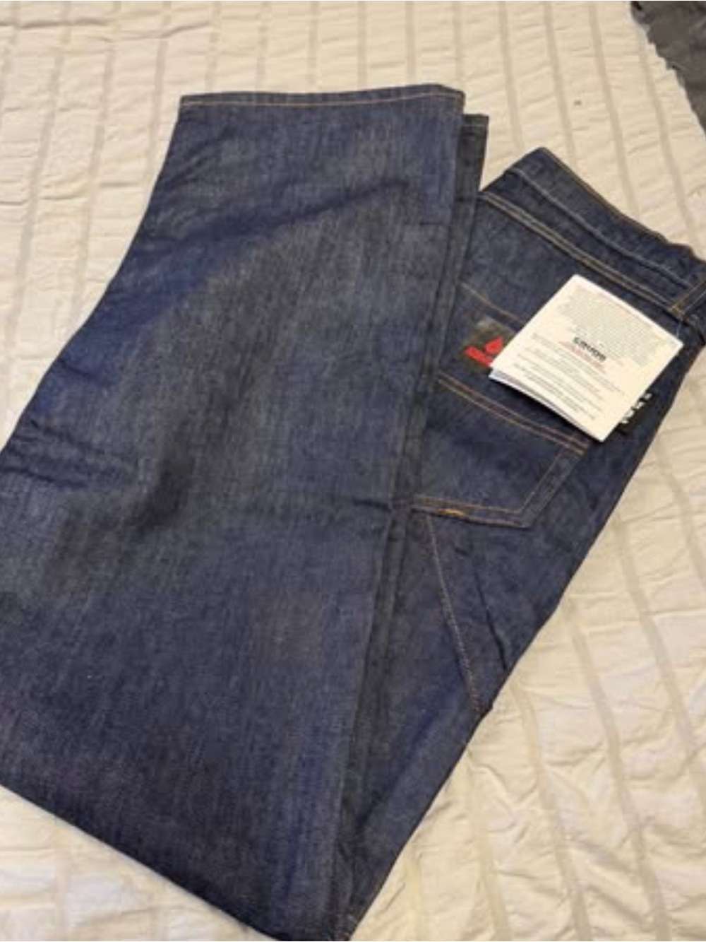NWT Crude Store Men's Dark Blue FR Jeans Size 30x30 Item #PHK7660